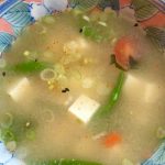 PLANT BASED MISO SOUP WITH TOFU
