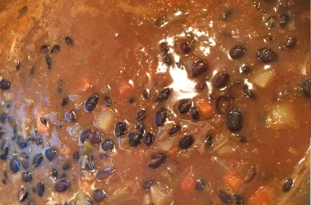 Spicy Black Bean Soup