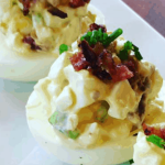 Bacon And Egg Salad Deviled Eggs