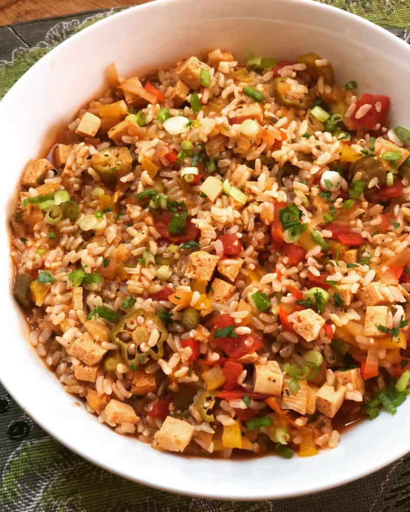 Plant-Based Jambalaya – Chef Julia Plant-Based Chef