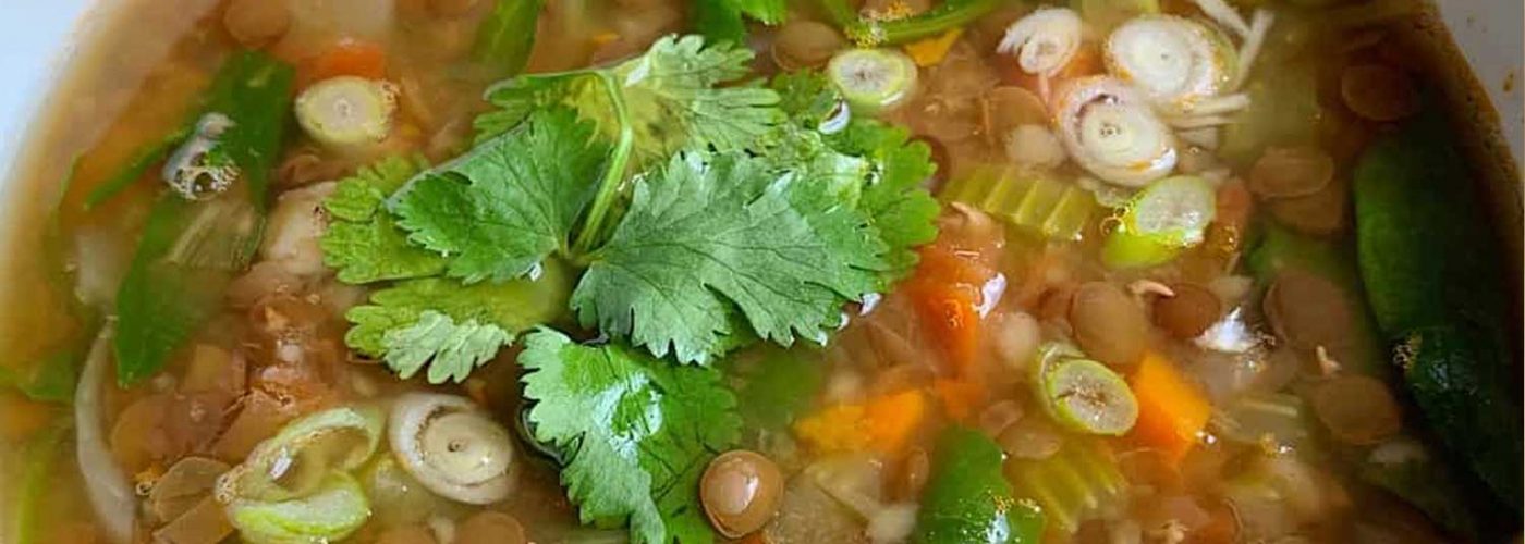 Brown Lentil Soup