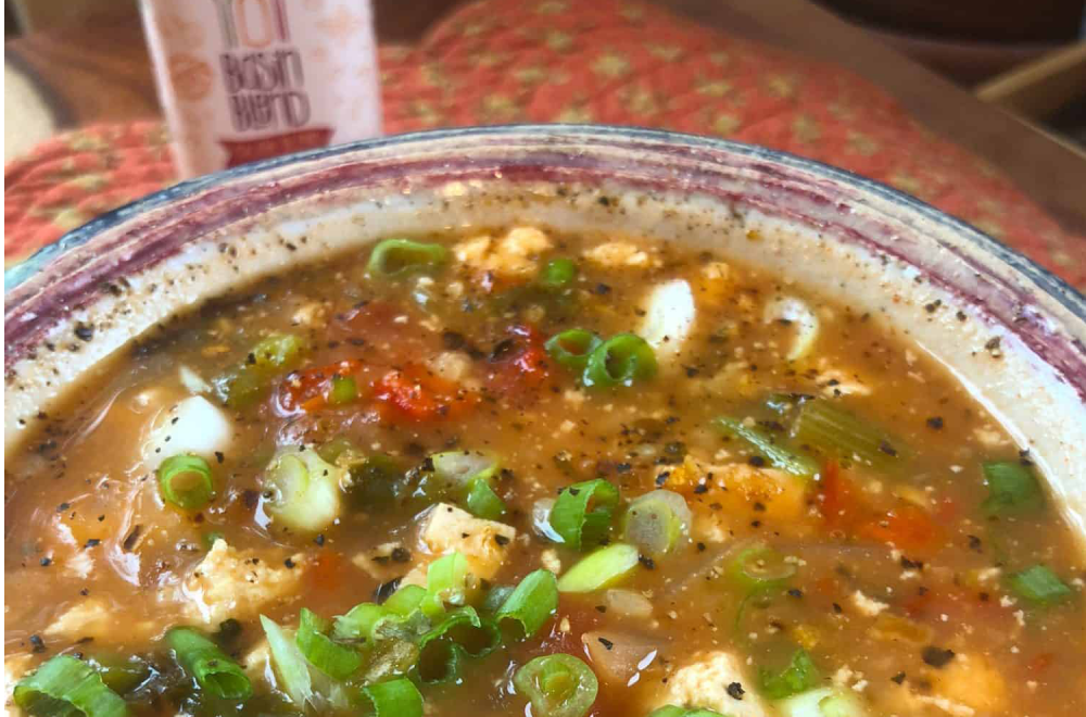 Plant-Based Jambalaya Soup