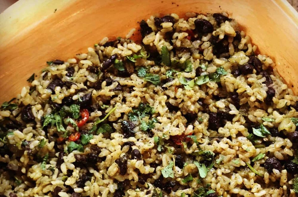 Hatch Chile Rice and Beans