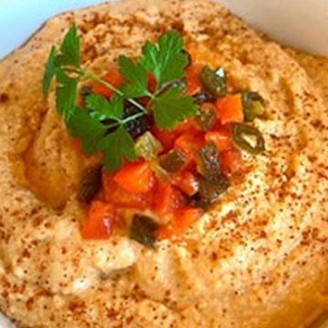 Holiday Hummus (no oil)