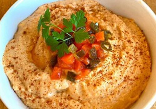 Holiday Hummus (no oil)