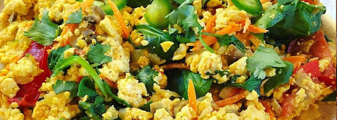 Oil Free Tofu Scramble