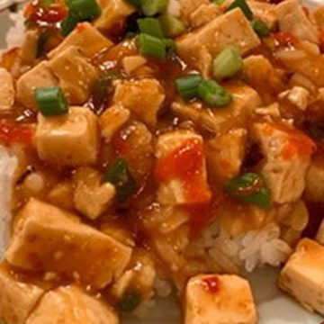 Plant-Based Mapo Tofu