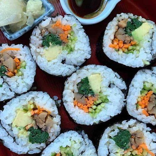 Vegetable Sushi