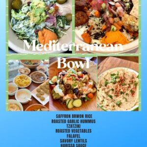 Plant Based mediterranean Bowl Recipes by Chef-Julia